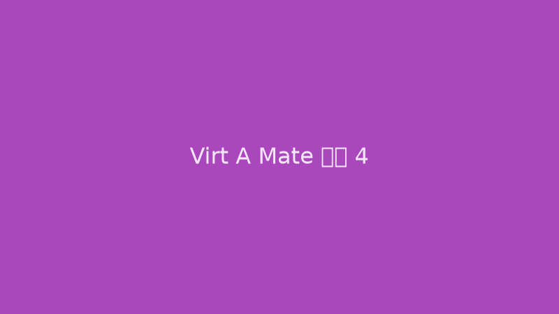 Virt A mate 场景动画创作工具
